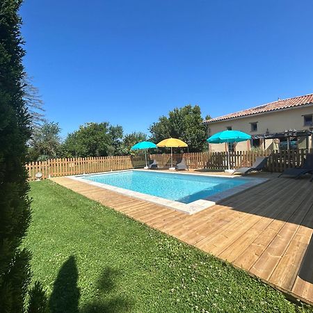 Maison D'Hotes "La Clef Des Champs" Piscine Ortance Sajas Esterno foto